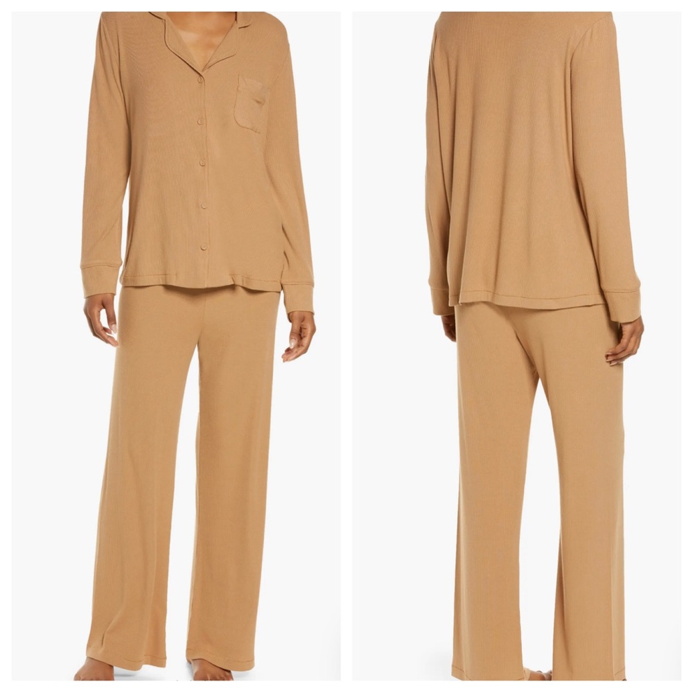 SKIMS Soft Lounge Sleep Set - XL Camel